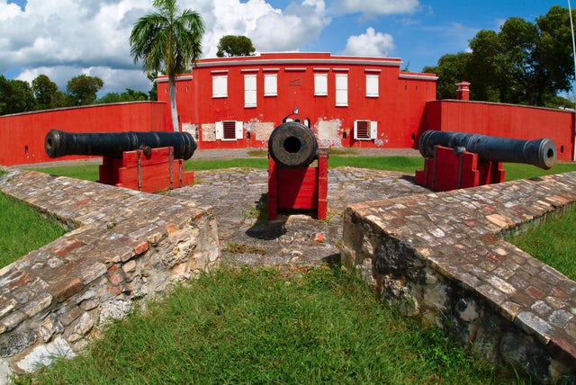 Protection from the pirates, Fort Frederik (St. Croix)
