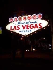 Liz Devine in Las Vegas