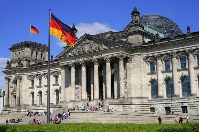 Evolution of architecture in Reichstag