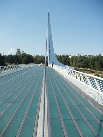 See a beautiful and functional work of art at Sundial Bridge