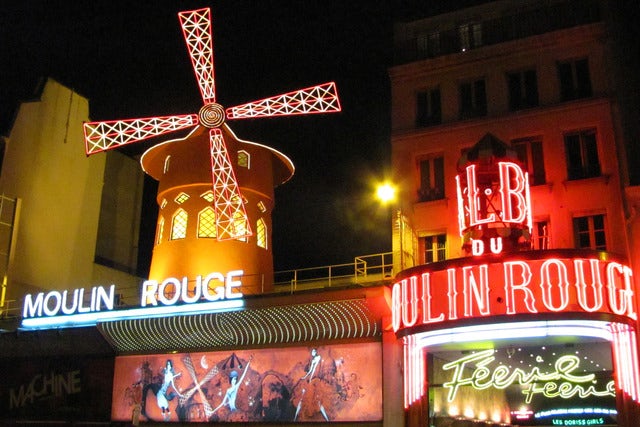 See the World-Famous Moulin Rouge Show in Paris