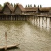 The Pfahlbaumuseum Unteruhldingen or Stilt House Museum situated along the Bodensee, Germany. Reconstructions of stilt houses or lake dwellings from the Neolithic Stone age and Bronze Age.jpg